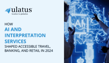 How AI and Interpretation Services Shaped Accessible Travel, Banking, and Retail in 2024